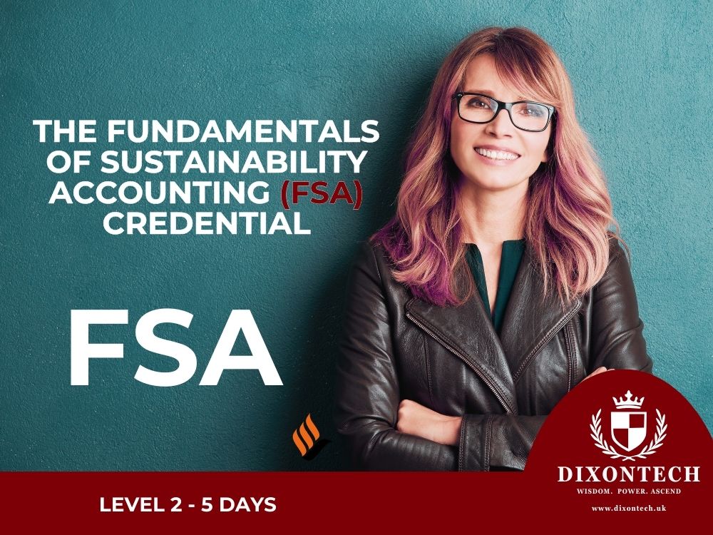  The Fundamentals of Sustainability Accounting (FSA) Credential: Level II